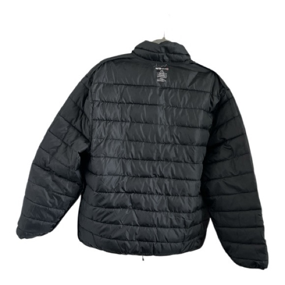 SwissTech Grey Quilted Puffer Jacket Men’s Size L Lightweight Warm Zip Up” - Picture 4 of 8
